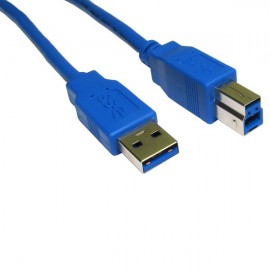 Câble USB v3 type AB - 1.8m
