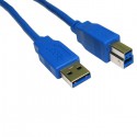 Câble USB v3 type AB - 0.5m