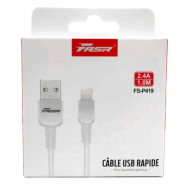 1M - Câble Lightning / USB - FASR FS-CA3I - Blanc - LCDP