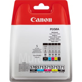Canon CLI-571 M/Y/C/BK (Pack couleur)