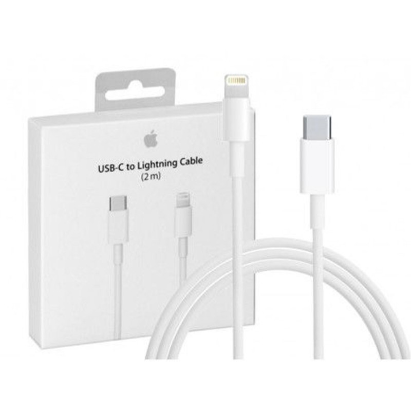 Apple 2M Lightning vers USB-C (Officiel) - LCDP Apple 2M Lightning vers USB-C (Officiel) - LCDP