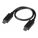 Câble Micro USB Male vers Micro USB Male - 25cm