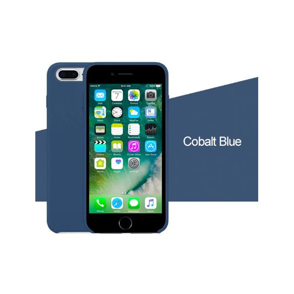 coque iphone 11 silicone bleu