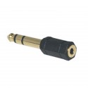 Adaptateur audio Jack 6.35 mm mâle / 3.5 mm femelle - C118