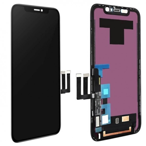 Vitre Tactile + Ecran iPhone 11 Noir (ColorMax edition) - C90