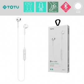 Ecouteurs Bluetooth Blanc TOTU - C90