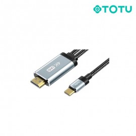 Câble Type-C vers HDMI 5V gris 2M TOTU (BT-011) - C90