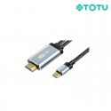 Câble Type-C vers HDMI 65W gris 2M TOTU (BPD-007) - C90
