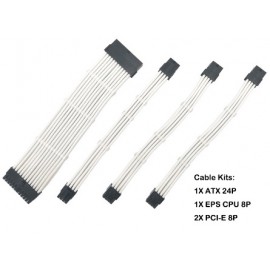 Câble Power P4 4Pins Male/Male - 0.3m