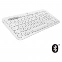Logitech K380 Multi-Device Bluetooth Keyboard (Blanc) - C3