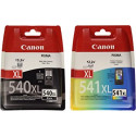 Canon PG-540XL/CL-541XL M/Y/C/BK (Pack couleur et noir)