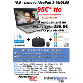 15.6 - LENOVO IdeaPad 3i 15IGL05 - C3