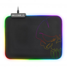Tapis Spirit of Gamer Skull RGB Gaming Mouse Pad M - C42