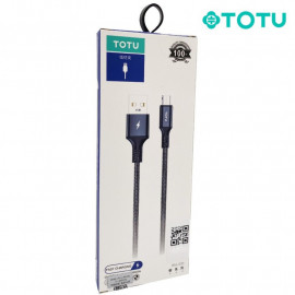 Câble USB vers Micro USB 12W Noir 100 mm TOTU (BM-005)
