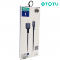 Câble USB vers Micro USB 12W Bleu 1m TOTU (BM-005)