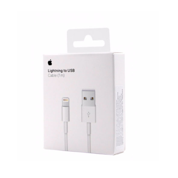 Câble USB lightning 50cm d'origine Apple avec packaging