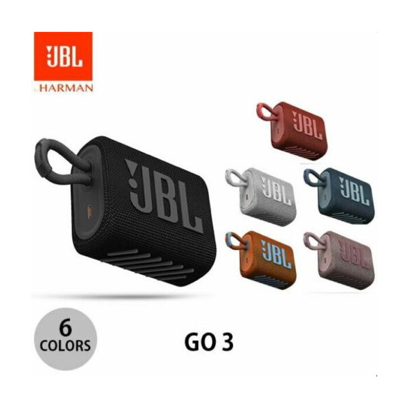 Enceinte Bluetooth JBL Go 3 (Divers couleurs) - C45