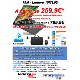 15.6 - Lenovo 15ITL05 - C6