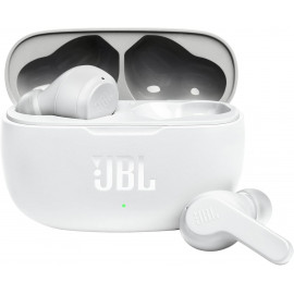 JBL Ecouteurs Intra-Auriculaires sans Fil Bluetooth Wave 200 TWS (Blanc) - C108