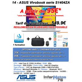 14 - ASUS Vivobook serie S1404ZA - C25