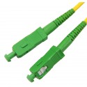 Jarretière fibre optique simplex OS2 SC-APC/SC-APC (2m) - C42