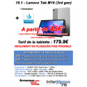 10.1 - Lenovo Tab M10 (3rd gen) 64Go - C109