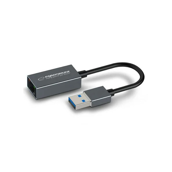 Adaptateur Ethernet 1Gbps vers USB3 Esperanza ENA101 - C42