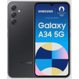 Samsung Galaxy A34 Graphite 5G - 128Go - C6