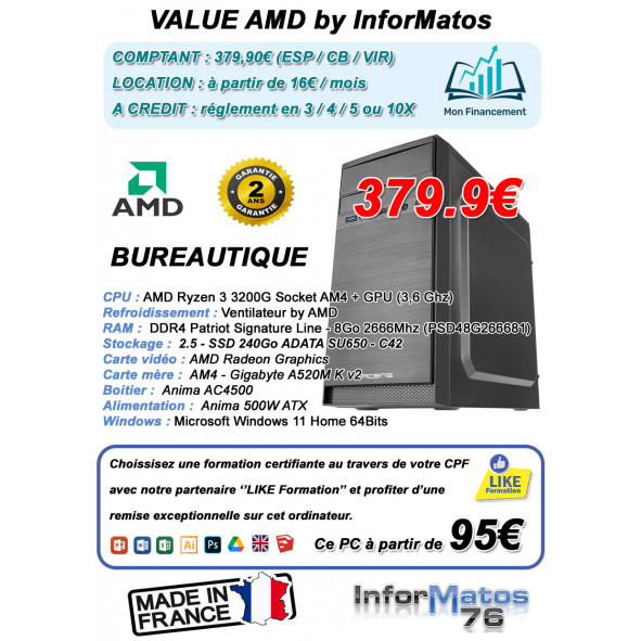 Value AMD by InforMatos