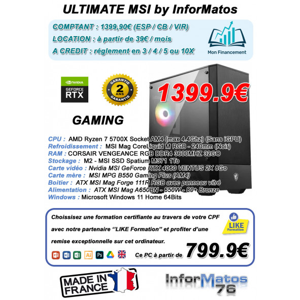 ULTIMATE MSI by InforMatos