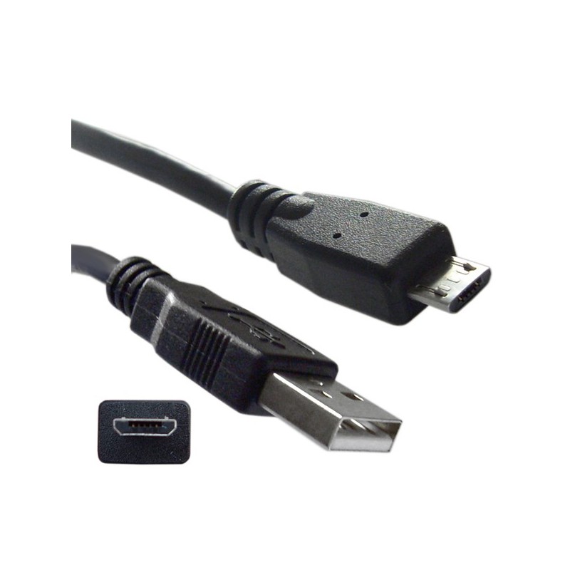Câble Micro USB vers USB Mâle - 3m