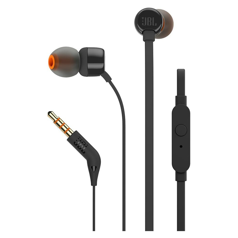 JBL Tune 160 Noir (Ecouteur Filaire) - LCDP JBL Tune 160 Noir (Ecouteur Filaire) - LCDP