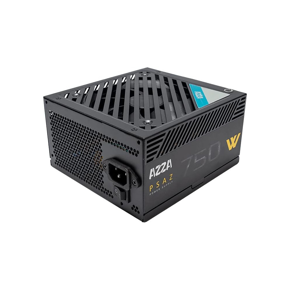 Alimentation ATX Azza PSAZ Bronze - 750W (Noir) - PSAZ-750W - 1FO Alimentation ATX Azza PSAZ Bronze - 750W (Noir) - PSAZ-750W - 1FO