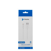 FAIRPLAY SENECIO Câble Lightning 1m (Blanc) - UTO