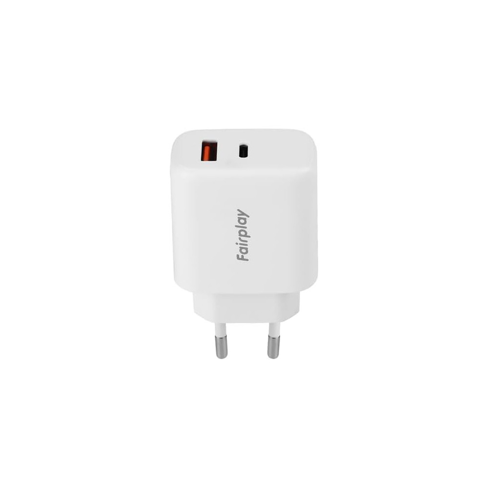 FAIRPLAY Chargeur 65W (USB-A + USB-C) - UTO