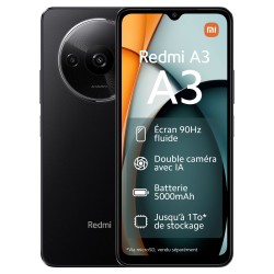 Xiaomi Redmi A3 Noir (4 Go / 128 Go) - EXP