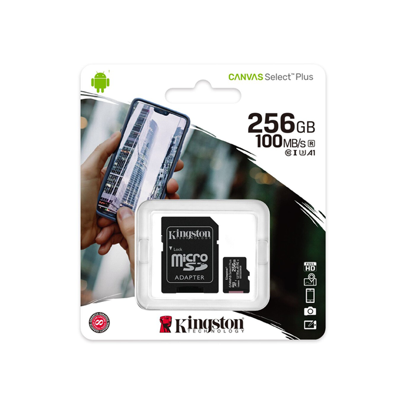 256Go - Carte SD Kingston Canvas Select Plus SDCS2 - MOB 256Go - Carte SD Kingston Canvas Select Plus SDCS2 - MOB