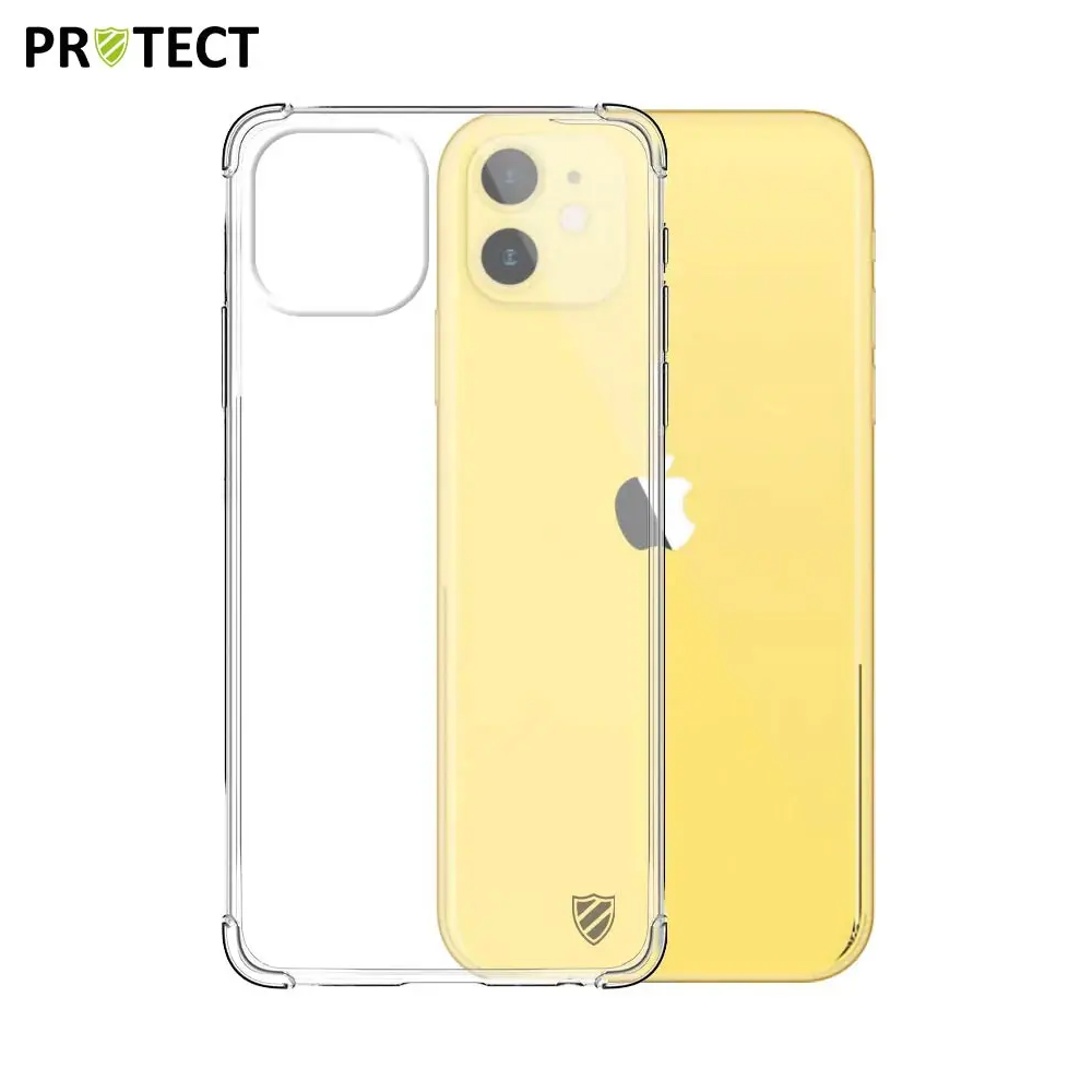 Coque Silicone Renforcée PROTECT pour Apple iPhone 11 Transparent - MOB Coque Silicone Renforcée PROTECT pour Apple iPhone 11 Transparent - MOB