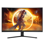 AOC 32" - Gaming G4 CQ32G4VE Quad HD 180Hz (Noir) (dalle incurvée) - 1FO
