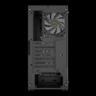 Boitier Moyen Tour ATX Gamdias Aura GC4 aRGB avec panneau vitré (Noir/Marron) - 16333-340D3-30000-G - 1FO