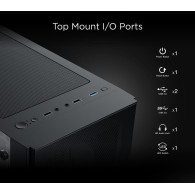 Boitier Moyen Tour ATX Xigmatek Hero II Air RGB (Noir) - EN41655 - 1FO
