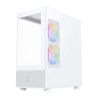 µATX Xigmatek Alphard M RGB avec panneaux vitrés (Blanc) - EN44533 - 1FO