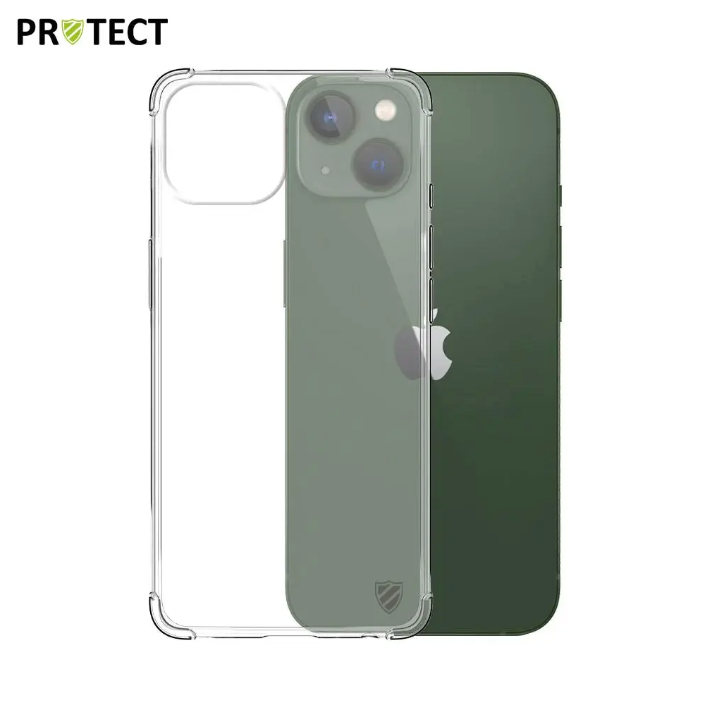 Coque Silicone Renforcée PROTECT pour Apple iPhone 13 Transparent - MOB Coque Silicone Renforcée PROTECT pour Apple iPhone 13 Transparent - MOB