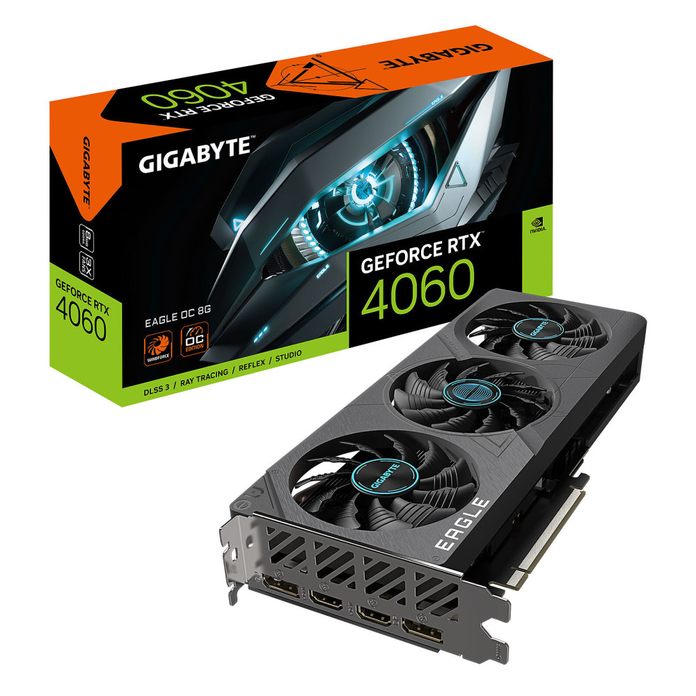 Gigabyte GeForce RTX 4060 EAGLE OC 8G - ACA Gigabyte GeForce RTX 4060 EAGLE OC 8G - ACA
