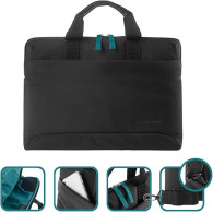 15.6" - Sacoche Tucano Smilza (Noir) - ACA
