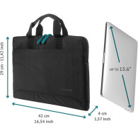15.6" - Sacoche Tucano Smilza (Noir) - ACA