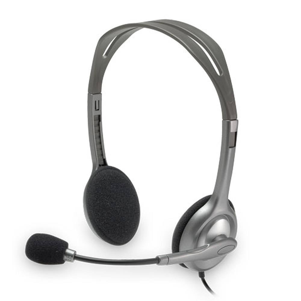 Casque Micro Logitech Headset H110 (Noir) - 981-000271 - 1FO Casque Micro Logitech Headset H110 (Noir) - 981-000271 - 1FO