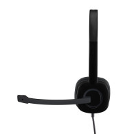 Casque Micro Logitech H151 Stereo (Noir) - 981-000589 - 1FO
