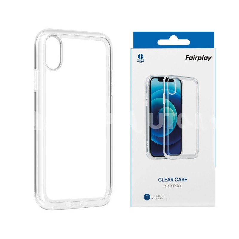 iPhone 16e - Coque silicone transparente Fairplay Syrma 3M - UTO iPhone 16e - Coque silicone transparente Fairplay Syrma 3M - UTO