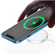 Chargeur MagSafe Wiwu W009 15W Blanc - MOB